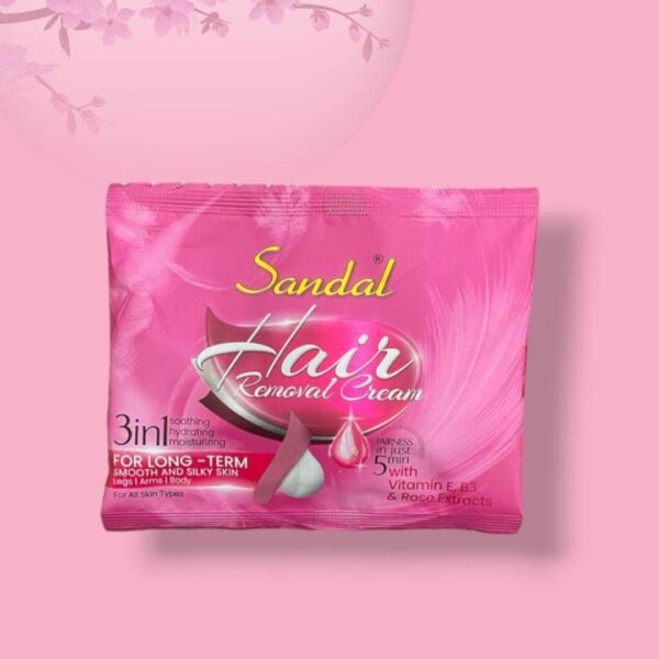 Sandal hair removal cream 3 in 1 Sachet