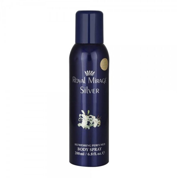 Royal Mirage Silver Body Spray 200 ML