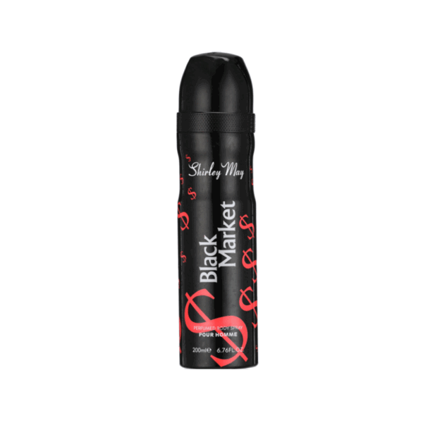 Shirley May Black Market Body Spray Deodorant For Men 100 ML