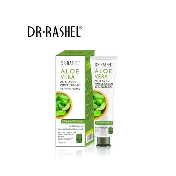 Dr. Rashel Skin Natural Aloe Vera Anti Acne Pimple Cream 30 GM