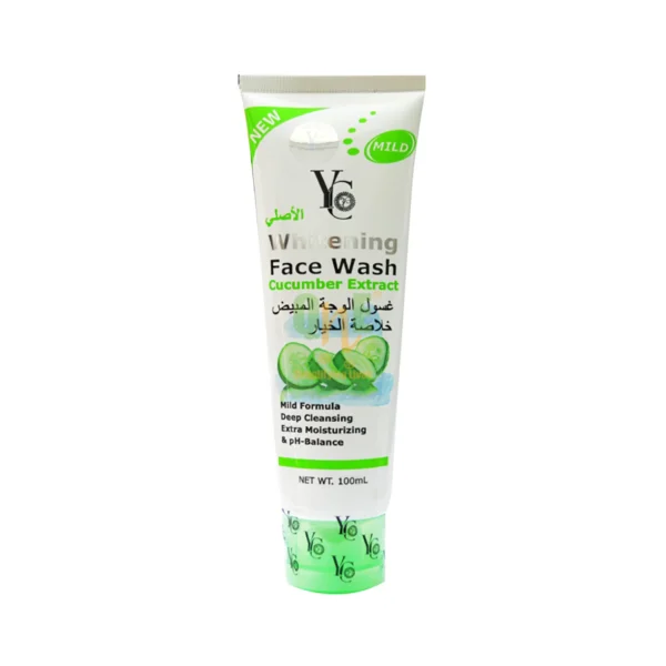 YC Whitening Face Wash Cucumber Extract 100 ML