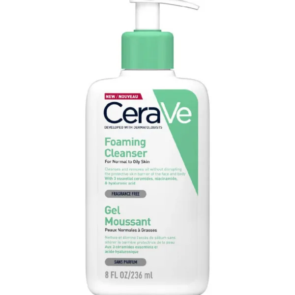 Cerave Foaming Cleanser Gel Moussant 236 ML