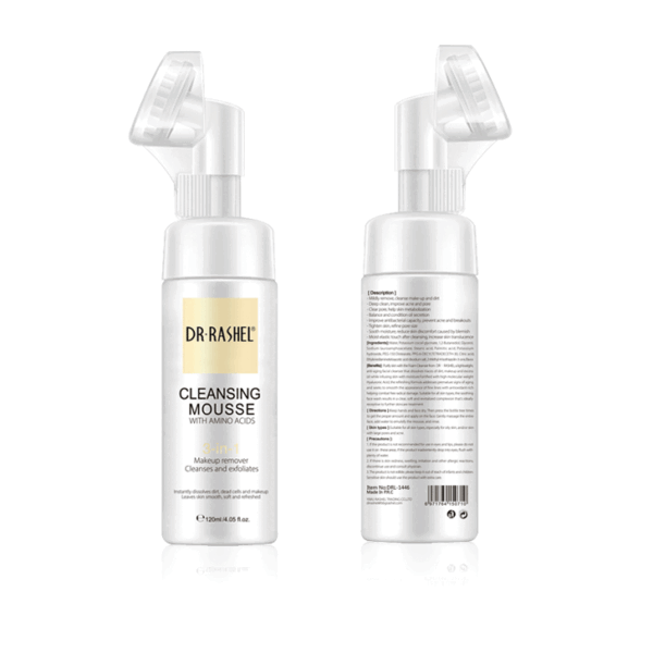 Dr. Rashel 3 in 1 Cleansing Mousse with Amino Acids 120 ML