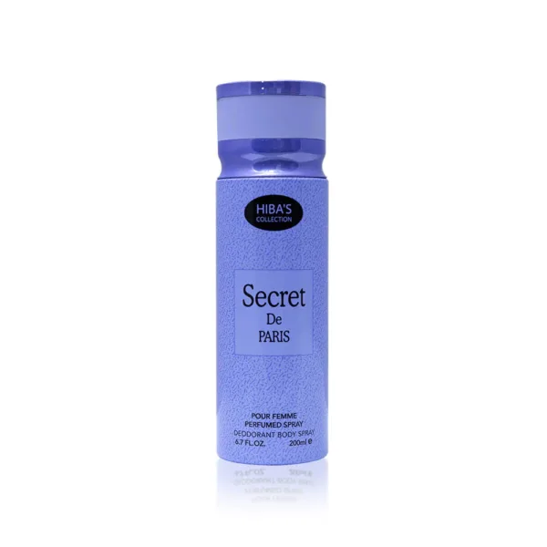 Hiba's Collection Secret De Paris Body Spray 200 ML