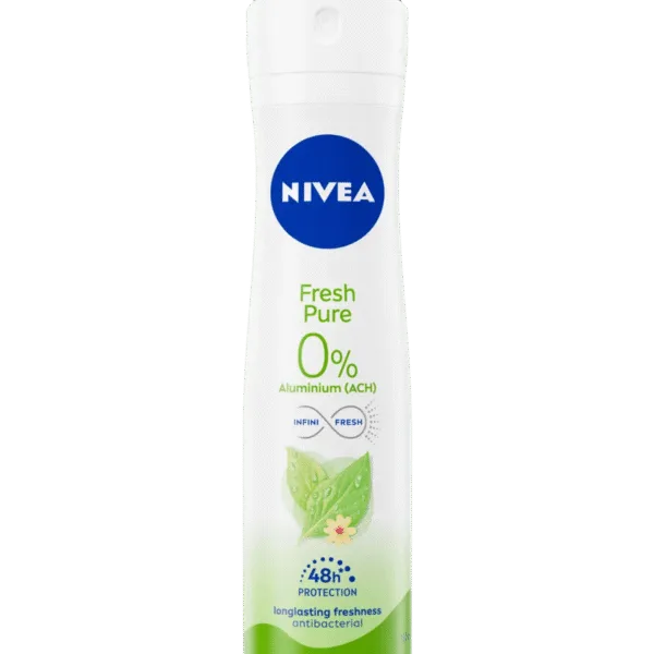 Nivea Fresh Pure 0% Deodorant spray 150 ML