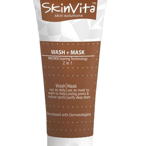 SkinVita 2 in 1 Face Wash Mask 150 ML