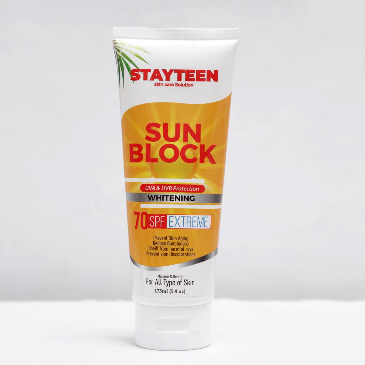 StayTeen Sun Block SPF 70+ 175 ML StayTeen Sun Block SPF 70+ 175 ML