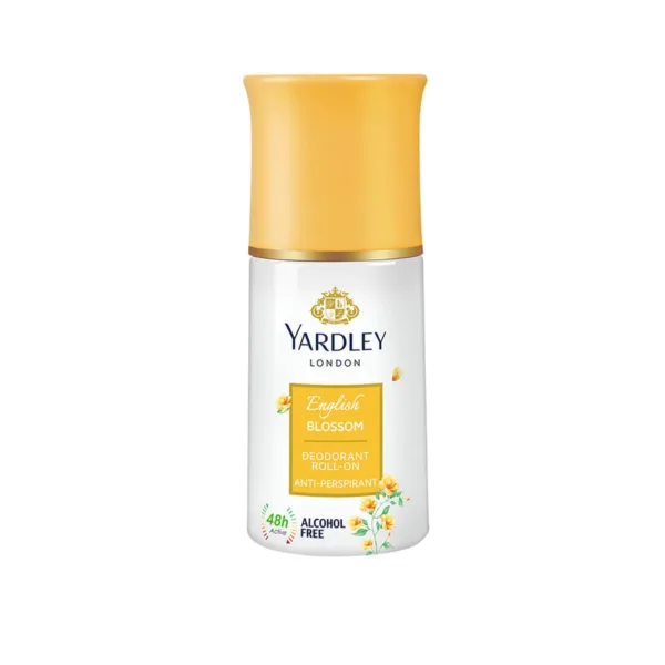 Yardley English Blossom Roll On For Women 50ml