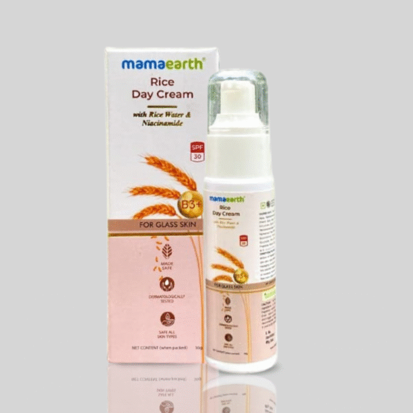 Mama Earth Rice Day Cream With Rice Water & Niacinamide For Glass Skin