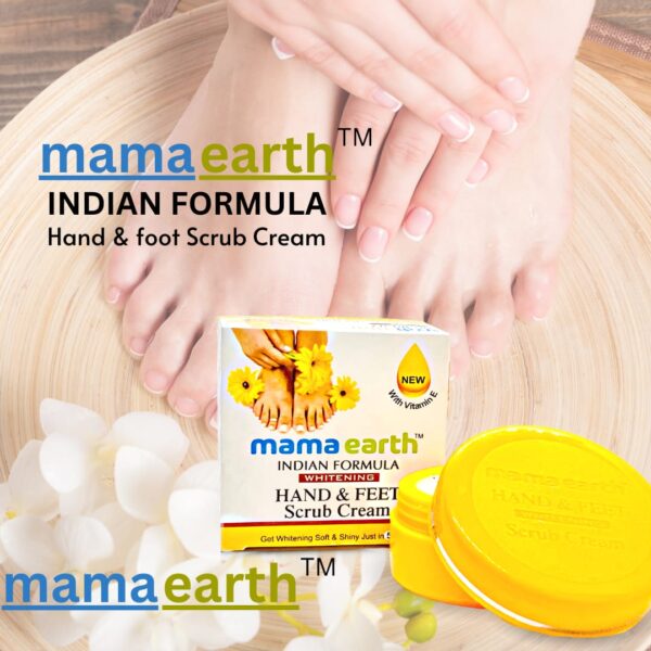 Mama Earth Hand & Foot Whitning Scrub Cream