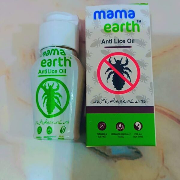 Mama Earth Anti-Lice Hair Oil 100% Result