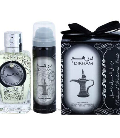 Ard AL Zaafaran Dirham Perfume with Deodorant For Unisex – 100 ml & 50 ml - Online Shopping in Pakistan