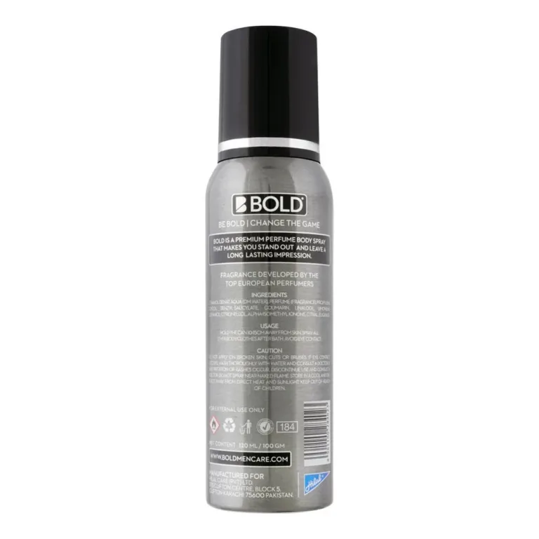 Bold Allure Perfumed Body Spray - 120ml