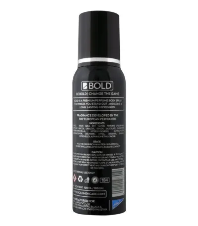 Bold Intense Perfumed Body Spray - 120ml