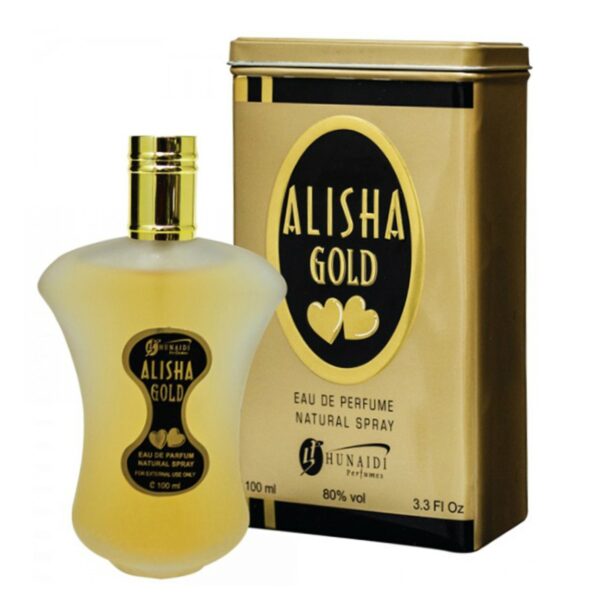 Hunaidi Alisha Gold Perfume For Men – 100 ml - Online Shopping in Pakistan