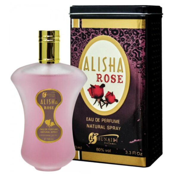 Hunaidi Alisha Rose Perfume For Unisex - 100 ml - Online Shopping in Pakistan