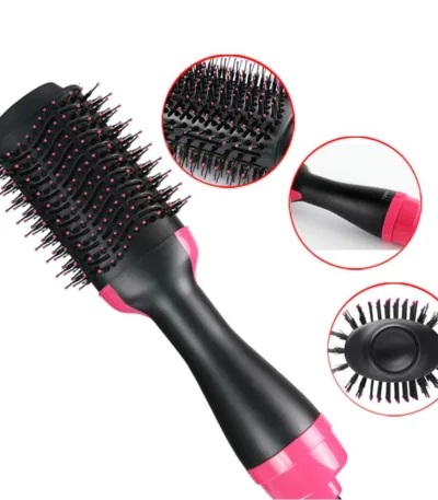 One Step Hot Air Brush - Dryer + Straightener