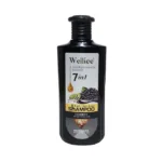 Wellice 7 in 1 Anti - Hair Loss Black Sesame Hyalruonic Acid & Soothing Frizz Shampoo 400g