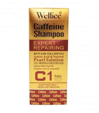Wellice Caffeine Shampoo Expert Repairing C1 – 550g