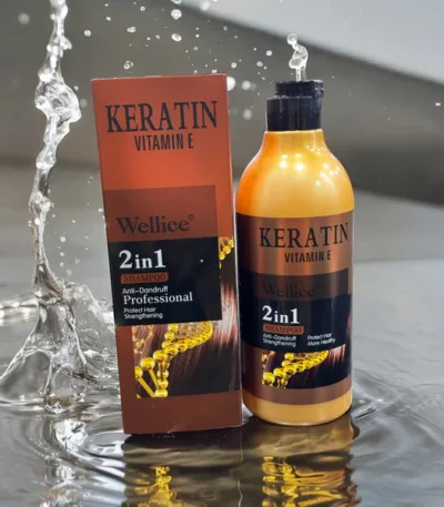 WELLICE Keratin Vitamin E 2-in-1 Shampoo 520ml