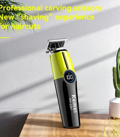 Kemei KM-2281 Electric Hair Clipper – Dual-Tone Stylish Design, USB Rechargeable, Professional Trimming & Styling Tool