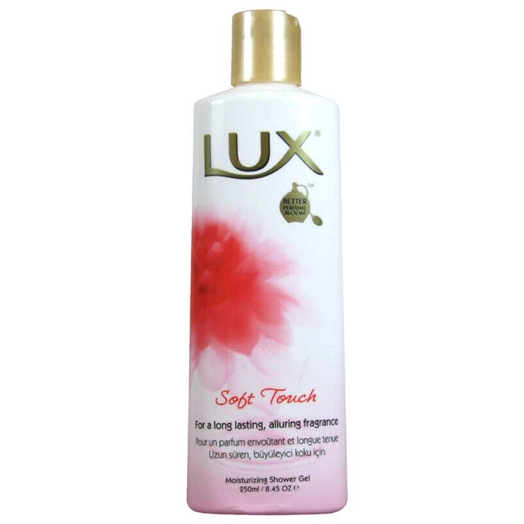 Lux Soft Touch Body Wash Shower Gel 250ml (Imported)