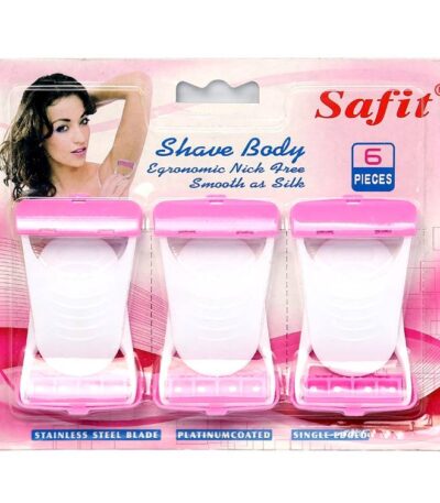 Safit Shave Body Razor (Pack of 6)