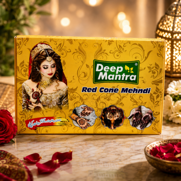 Deep Mantra Red Cone Mehndi