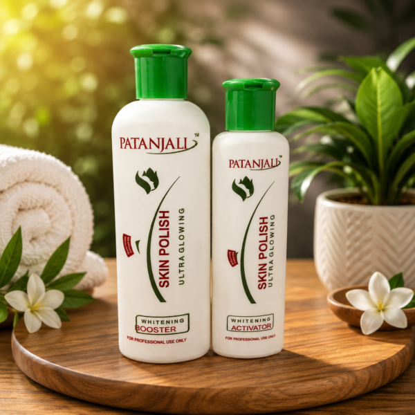 Patanjali Skin Polish Whitening Booster & Activator – Professional Skin Polishing Treatment