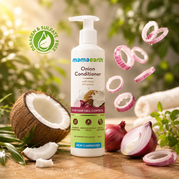 Mamaearth Onion Conditioner with Onion & Coconut –300ml