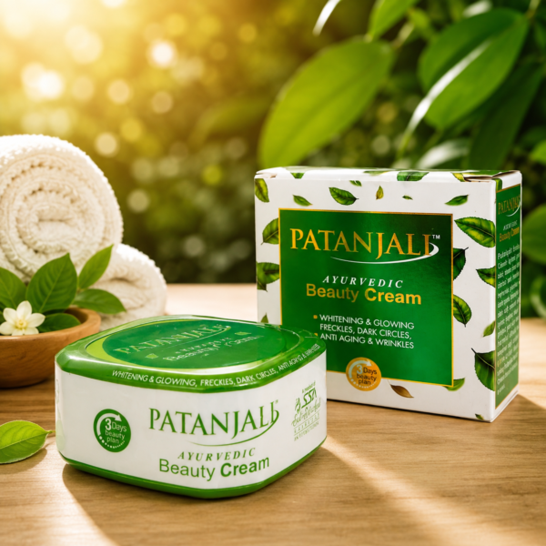 Patanjali Ayurvedic Beauty Cream – Moisturizing Face Cream for Glowing Skin