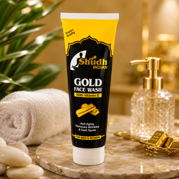 Shudh Indian Gold Face Wash with Vitamin E