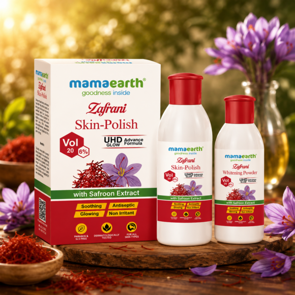 Mamaearth Zaffrani Skin Polish with Saffron Extract